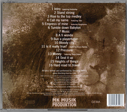 SHOCKING MURRAY - Rise to the top (CD-Album)