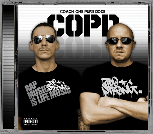 PURE DOZE + COACHONE - C.O.P.D. (CD-Album, handmade)