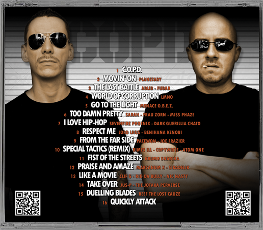 PURE DOZE + COACHONE - C.O.P.D. (CD-Album, handmade)