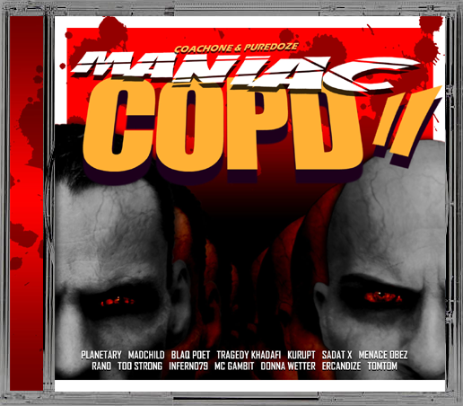 PURE DOZE + COACH ONE - C.O.P.D. 2 (CD-Album, handmade)