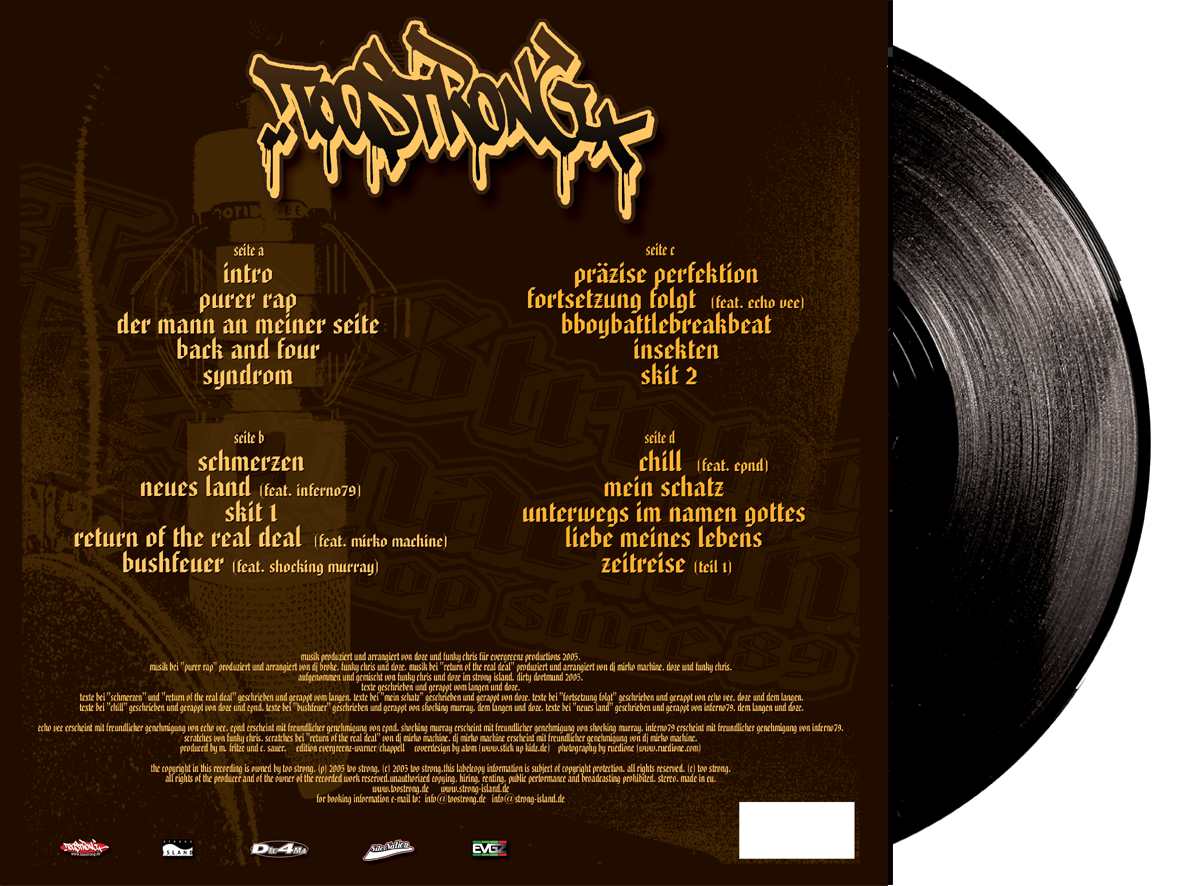 DREAMACHINE - Too Strong (Vinyl)