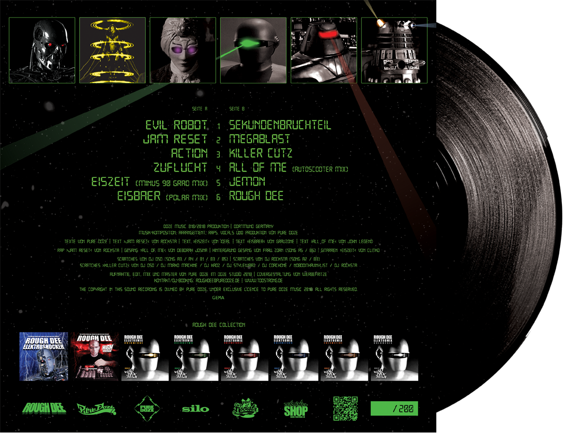 ROUGH DEE - Evil Robot (Vinyl-Album)