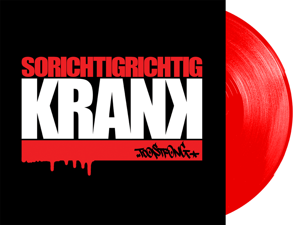 KRANK - Too Strong (Red Vinyl signiert)