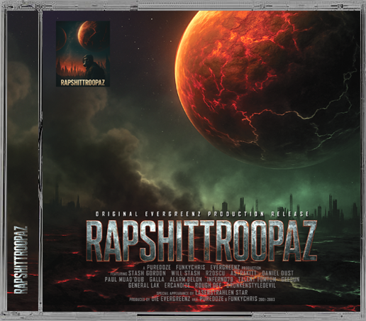 RAPSHITTROOPAZ - Die Evergreenz (CD-Album, handmade)