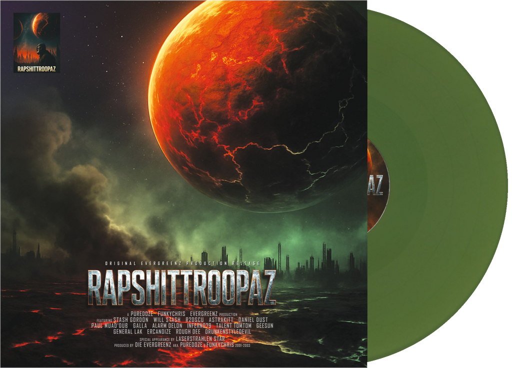 RAPSHITTROOPAZ - Die Evergreenz (GREEN VINYL)