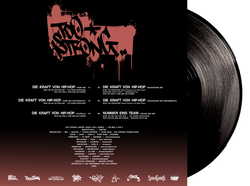 DIE KRAFT VON HIP-HOP - Too Strong feat. Cora E. (Vinyl)