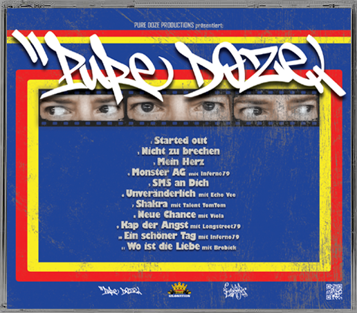 PURE DOZE - Wo ist die Liebe (CD-Album, handmade)