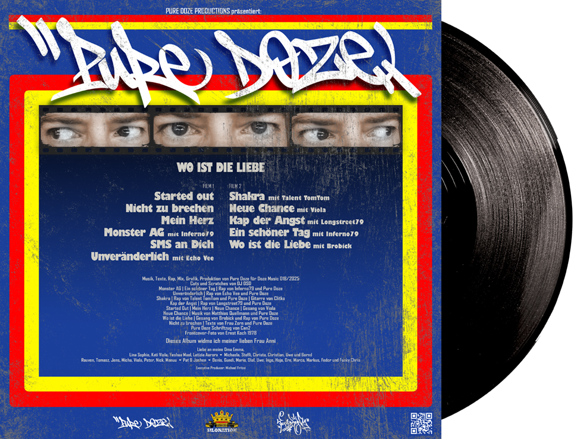 PURE DOZE - Wo ist die Liebe (Vinyl-Album)