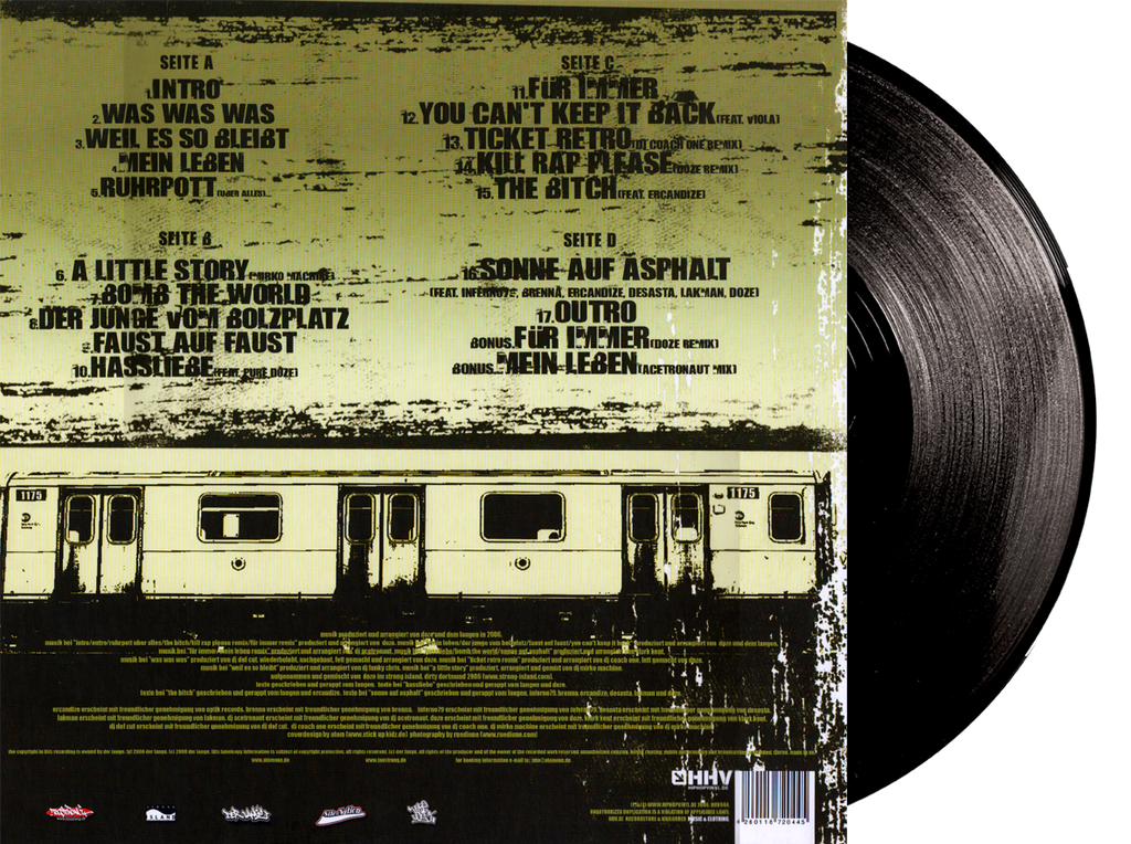 You Can't Keep it Back - Der Lange (Vinyl)