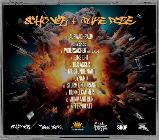 ECHO VEE + PURE DOZE - Zwei vom alten Schlag (CD-Album, handmade)